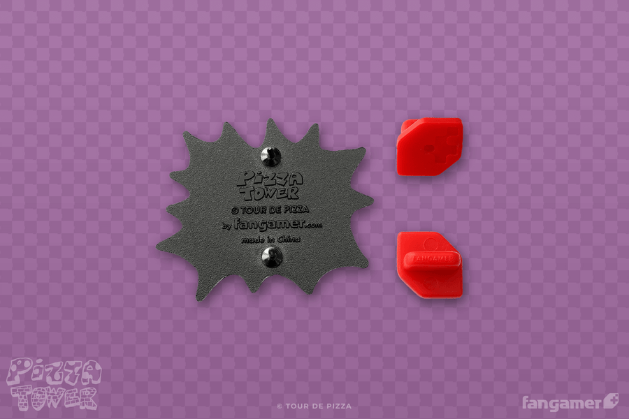 Strike a Pose Lenticular Pin - Pizza Tower