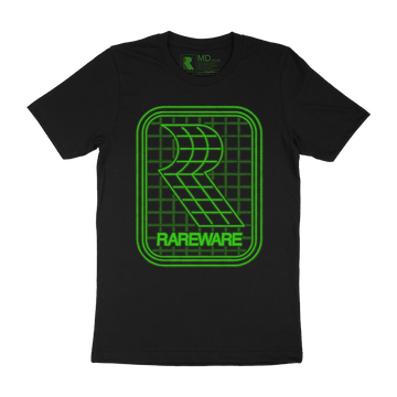 Wireframe Retro Logo