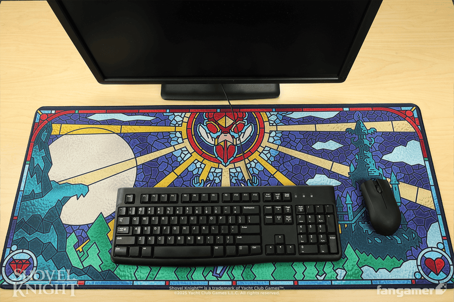 Dreaming of You Desk Mat - Shovel Knight