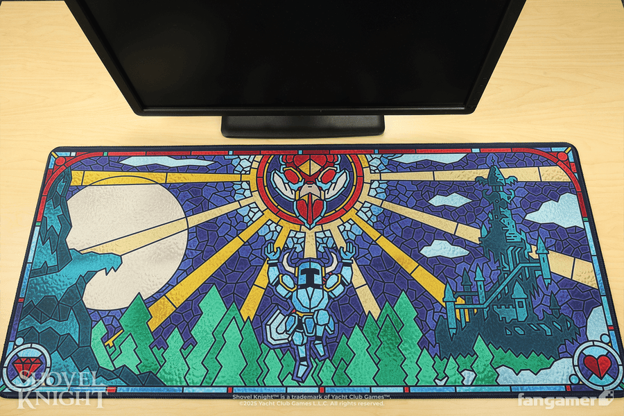 Dreaming of You Desk Mat - Shovel Knight