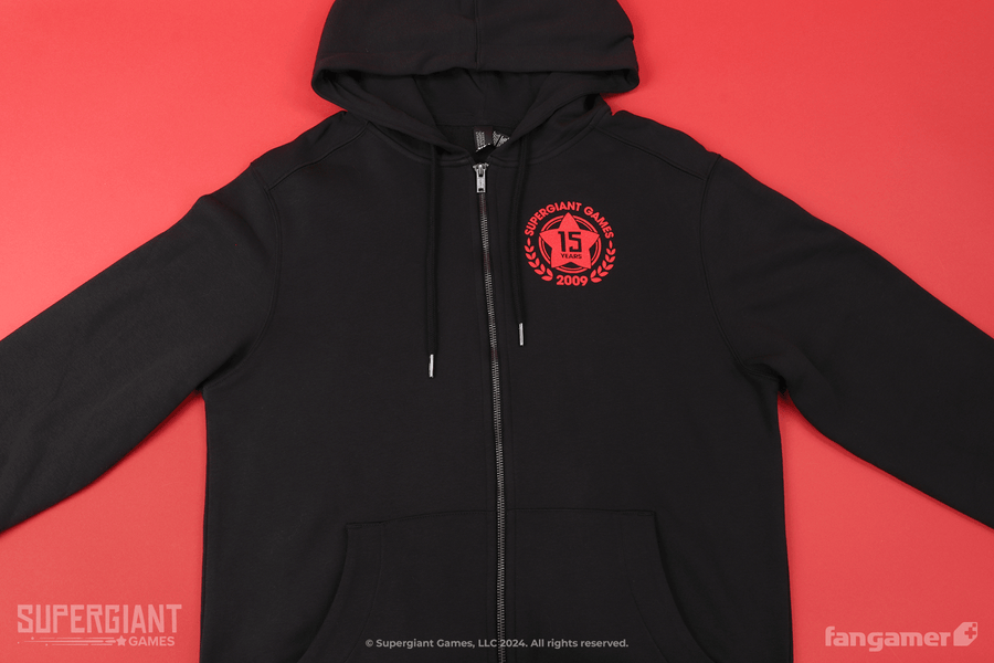 Supergiant Games 15th Anniversary Zip-Up Hoodie - Supergiant Games