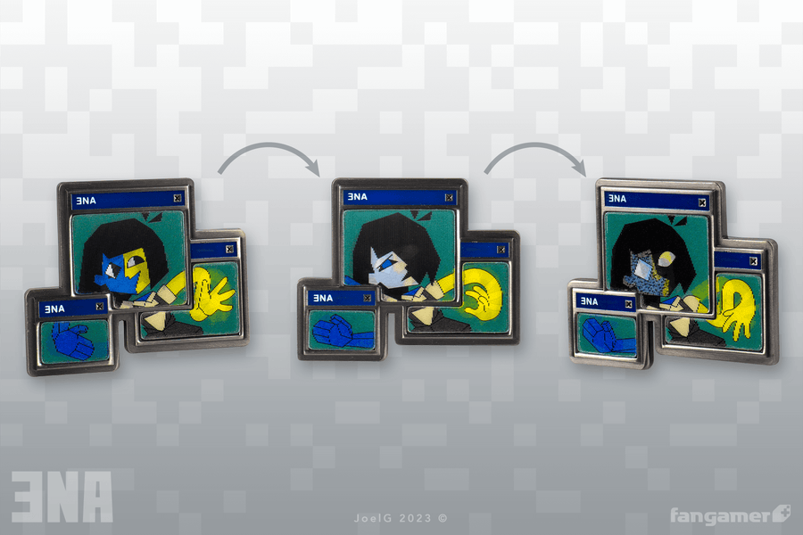 ENA Lenticular Pin - ENA