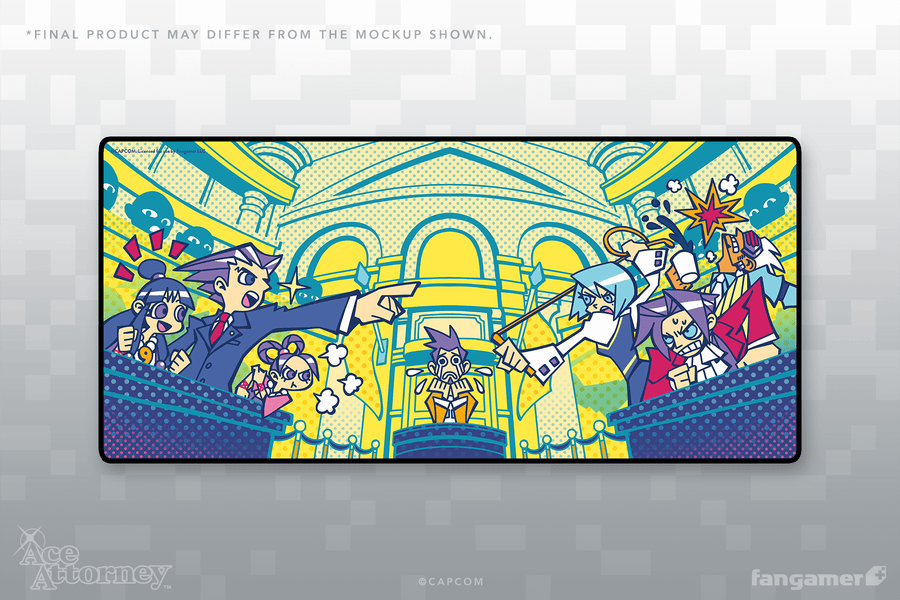 Courtroom Desk Mat - Ace Attorney