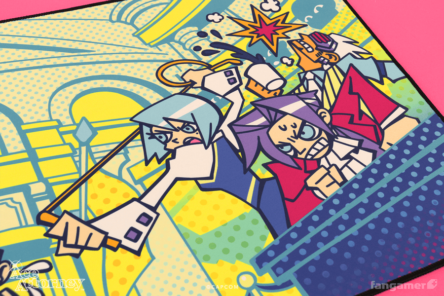 Courtroom Desk Mat - Ace Attorney