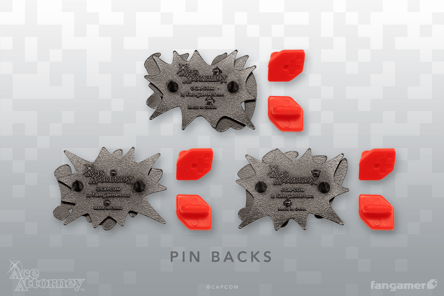 Interjection! Pin Set - Ace Attorney
