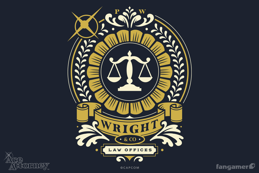 Wright & Co. Hoodie - Ace Attorney
