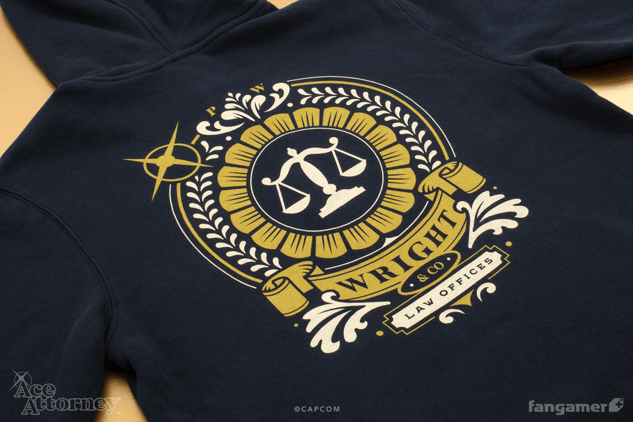 Wright & Co. Hoodie - Ace Attorney