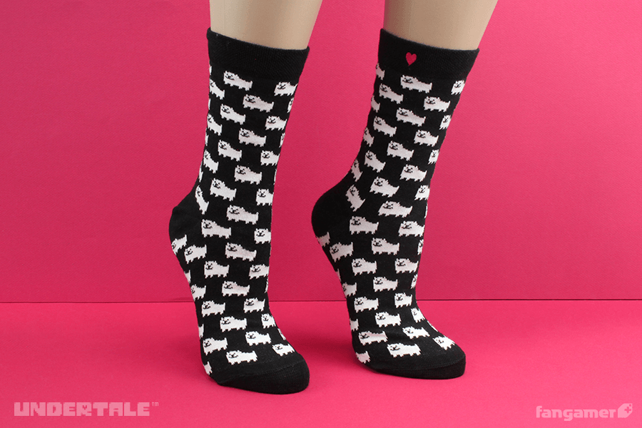Annoying Dog Socks - UNDERTALE