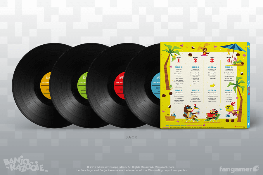 Banjo-Kazooie Vinyl Soundtrack Box Set
