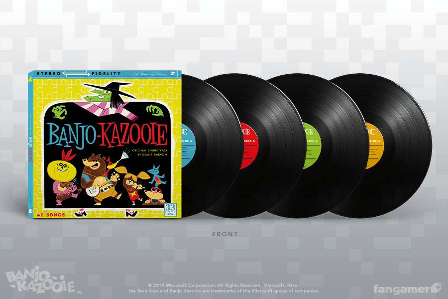 Banjo-Kazooie Vinyl Soundtrack Box Set