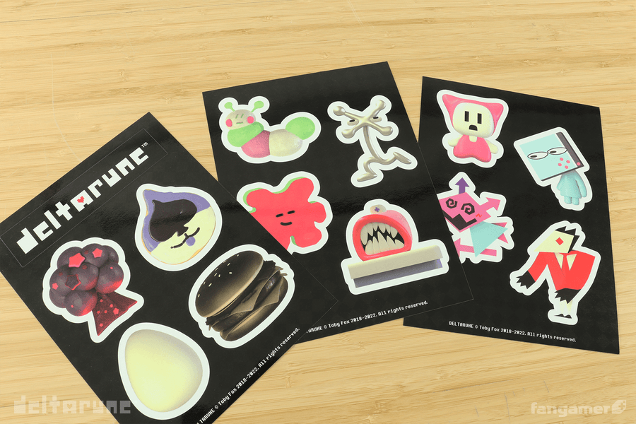 Deltarune NPC Sticker Sheet - DELTARUNE