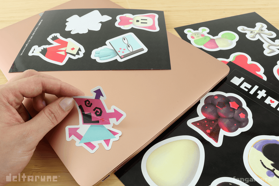 Deltarune NPC Sticker Sheet - DELTARUNE