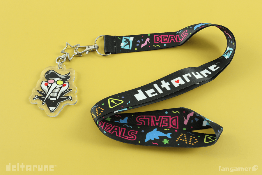 Cyber City Lanyard - DELTARUNE
