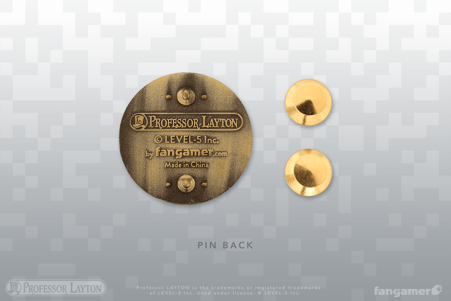 Hint Coin Pin - Professor Layton
