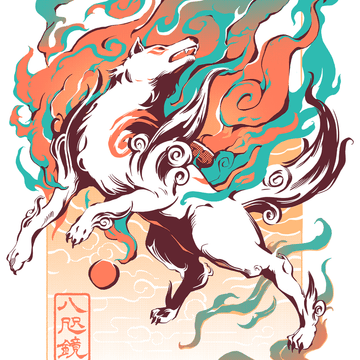 Okami - Solar Flare Long-Sleeved Shirt