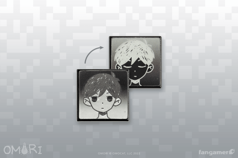 Invulnerable OMORI Lenticular Pin - OMORI