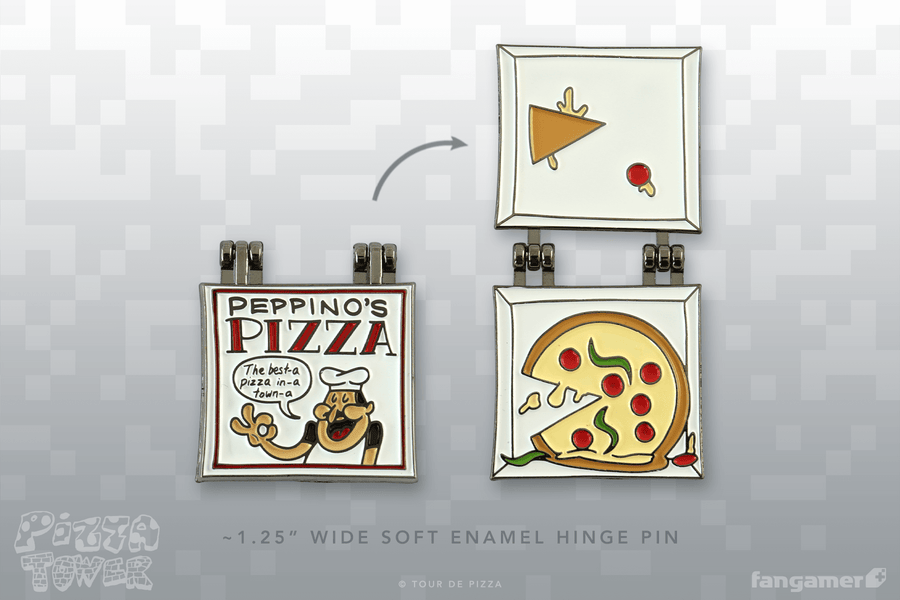 Best-a Pizza Hinged Pin - Pizza Tower