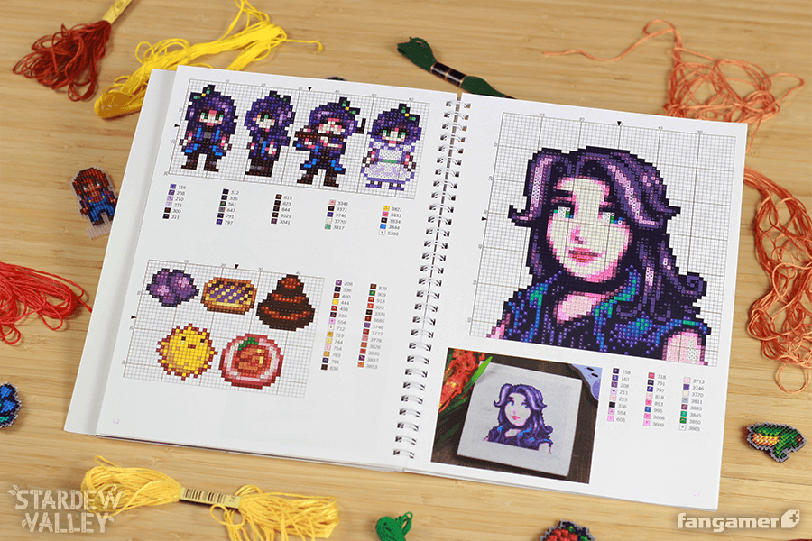 Stardew Valley Cross Stitch Guide