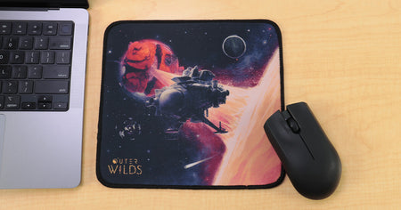 New Pizza Tower pins and an Outer Wilds mousepad are here! Plus Capcom playing cards, UNDERTALE restocks, and more!