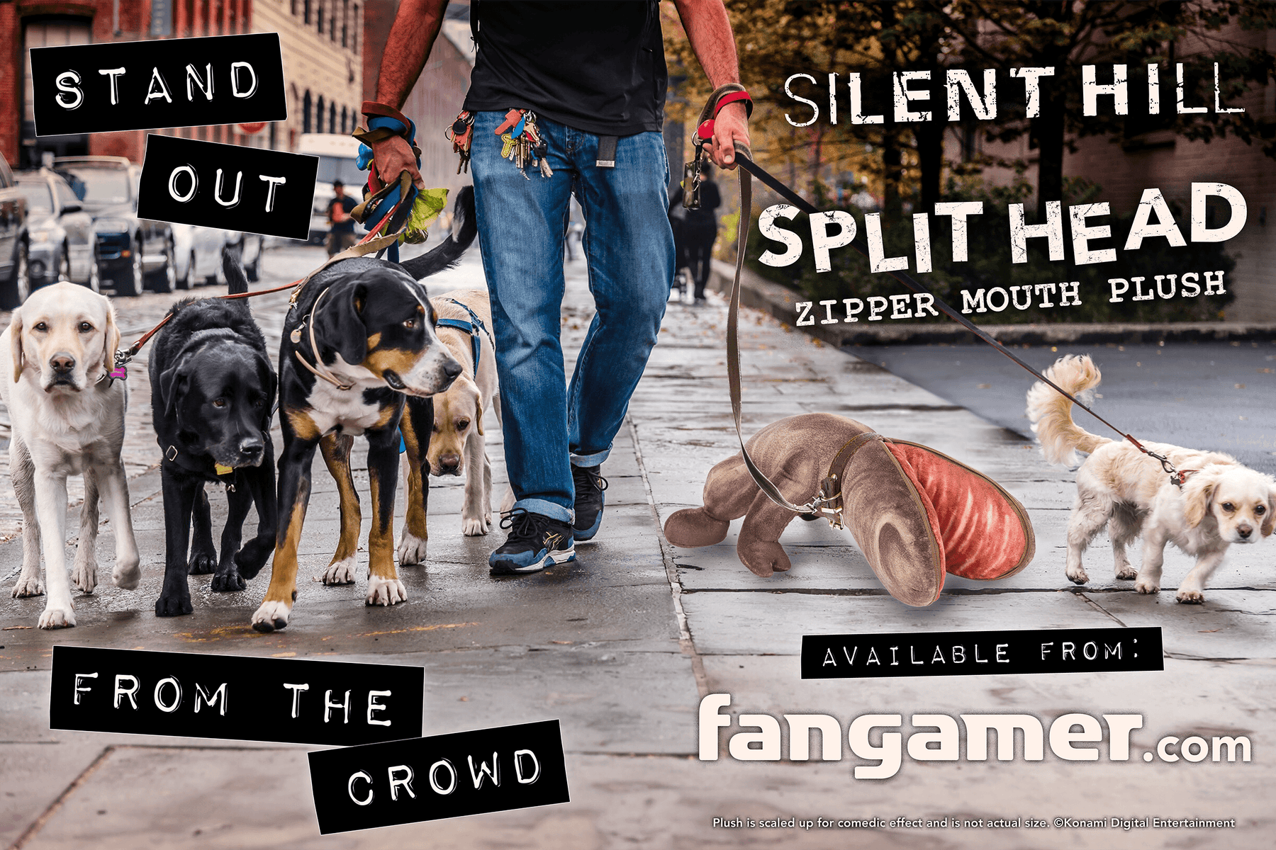 SILENT HILL - Split Head Zipper-Mouth Plush - Fangamer Europe