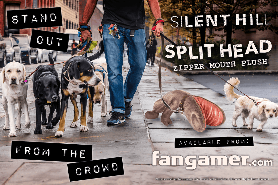 Split Head Zipper-Mouth Plush - SILENT HILL