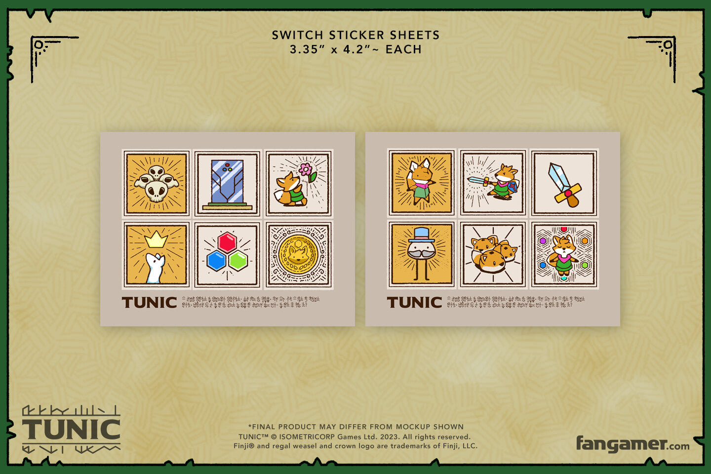 JEU TUNIC VERSION DELUXE NEUF SOUS BLISTER FR SUR NINTENDO SWITCH