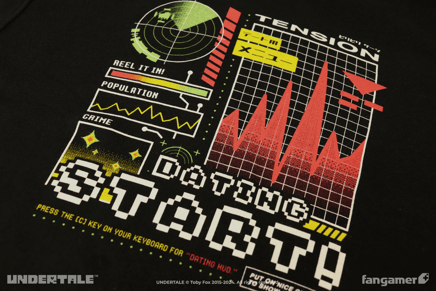 Dating Start! Hoodie - UNDERTALE