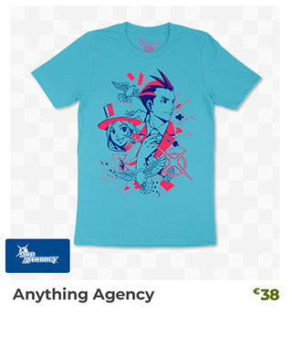 Anything Agency t-shirt is back in stock at Fangamer.eu
