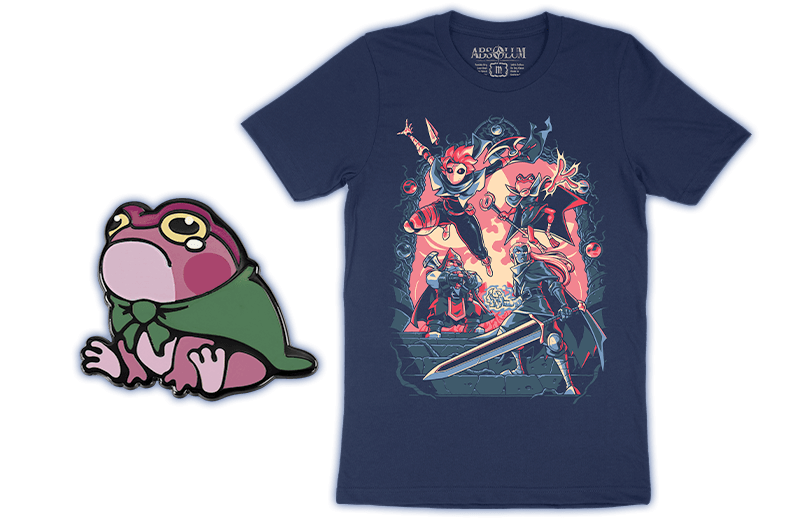 Absolum: New Absolum shirts and pins