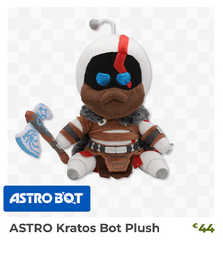ASTRO Kratos Bot Plush is back in stock at fangamer.eu