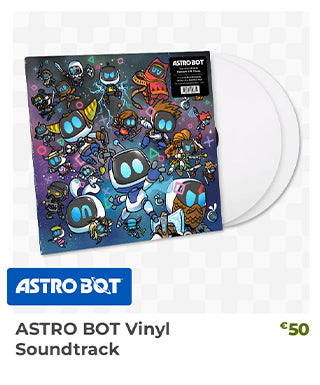 ASTRO BOT Vinyl Soundtrack is back in stock at fangamer.eu
