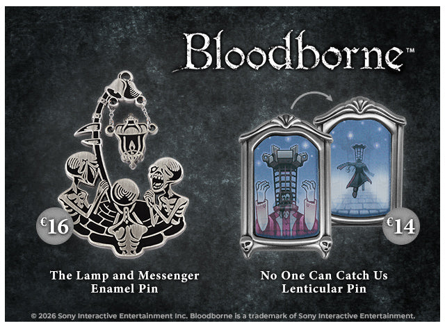 New Bloodborne merch available at fangamer.eu