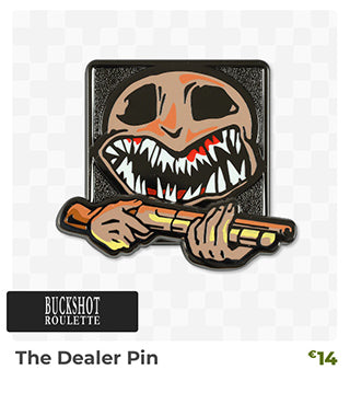 The Dealer Pin is back in stock at Fangamer.eu