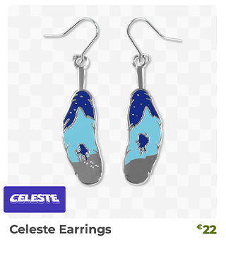 Celeste Earrings are back in stock at Fangamer.eu
