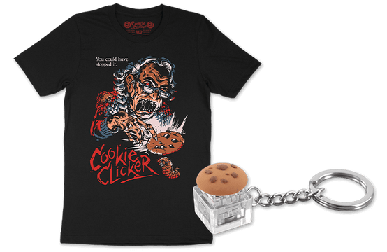 Cookie Clicker Clicker Cookies (plus Shirts)