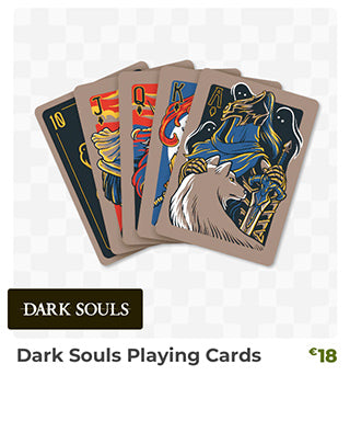 Dark Souls Playing Card Deck is back in stock at fangamer.eu