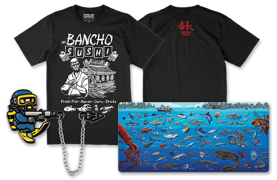 Dave the Diver merch is here!
