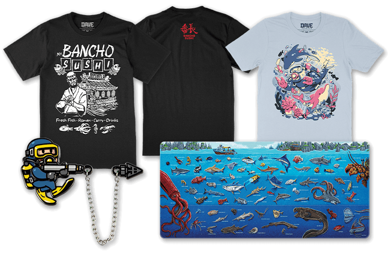 Dave the Diver: Dave the Diver merch is here!