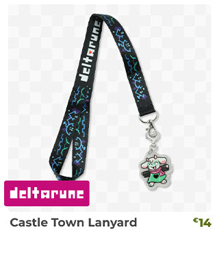 Castle Town Lanyard is back in stock at fangamer.eu
