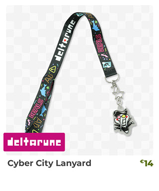 Cyber City Lanyard is back in stock at fangamer.eu