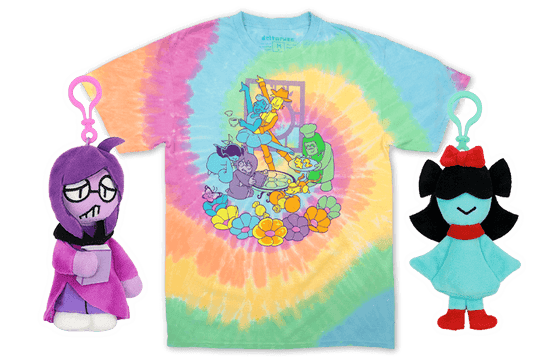 New DELTARUNE shirts and plush