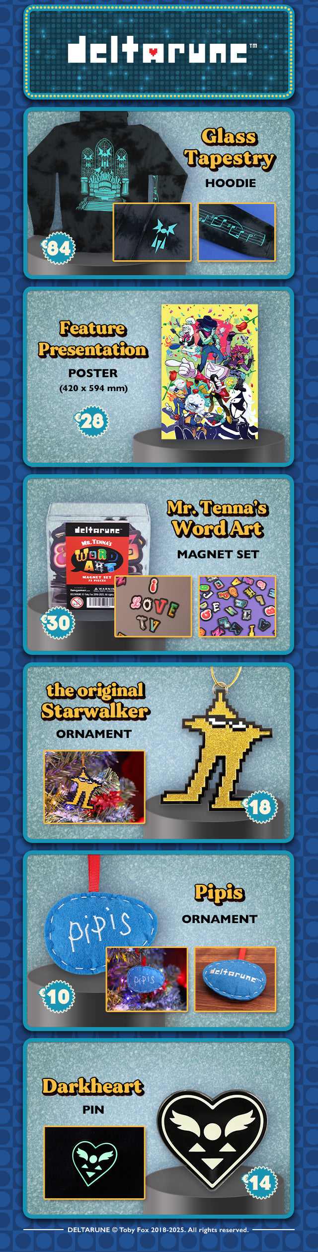 New Deltarune merch is available at fangamer.eu