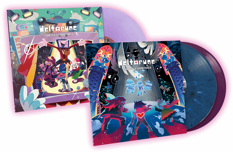 DELTARUNE: New and restocked DELTARUNE Vinyl