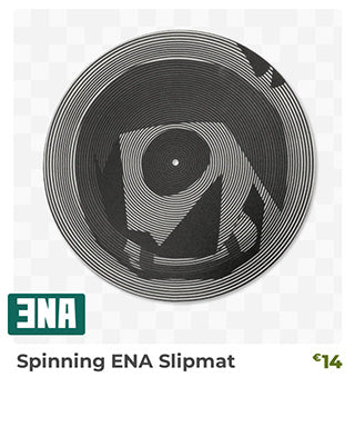 Spinning ENA Slipmat is back in stock at fangamer.eu