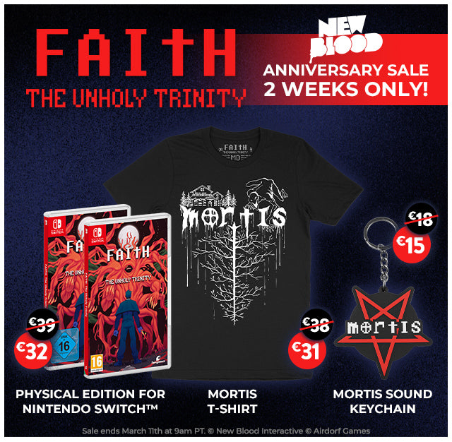 FAITH collection on sale at fangamer.eu