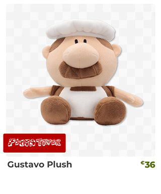 Gustavo Plush is back in stock at fangamer.eu