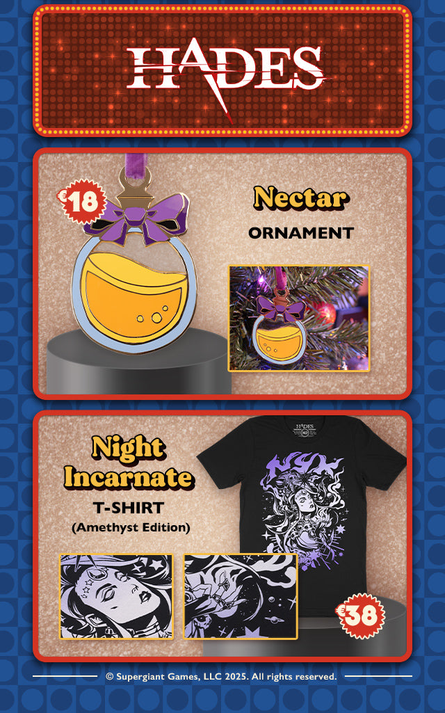 New Hades merch is available at fangamer.eu