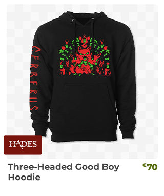 Three-Headed Good Boy is back in stock at fangamer.eu
