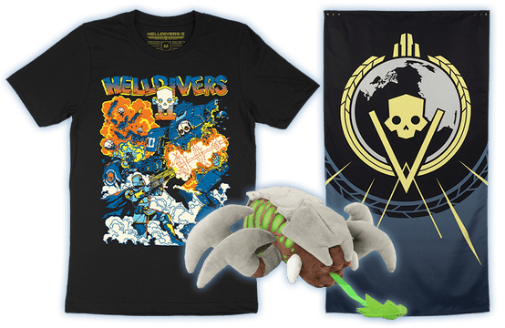 Helldivers 2 plushes, capes, and more