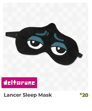 Lancer Sleep Mask is back in stock at fangamer.eu
